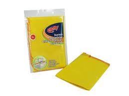 MULTY STOFDOEKEN GEEL 40X40CM 2 STUKS (W073.02.107)